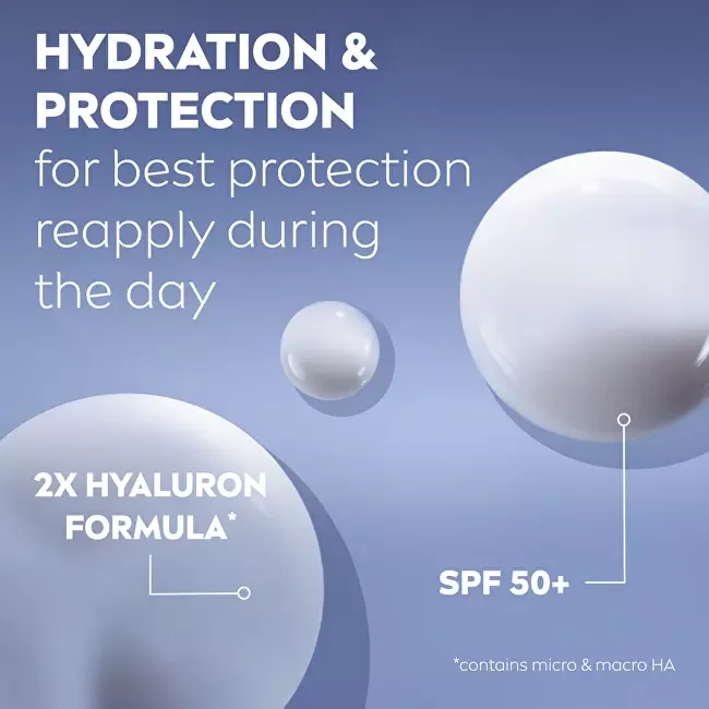 Nivea Daily UV serum SPF 50+ Cellular Expert Filler Fluid 50 ml thumbnail 3