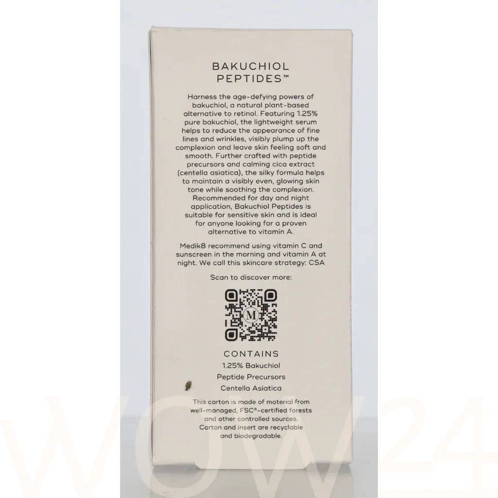 Medik8 Medik8 Anti-aging serum Bakuchiol Peptides (Retinol Alterna tive Peptide-Infused Serum) thumbnail 3