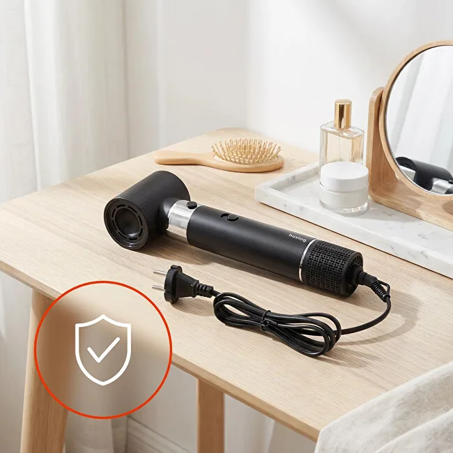 Huslog Hot air brush 6 in 1 with ionization black thumbnail 7