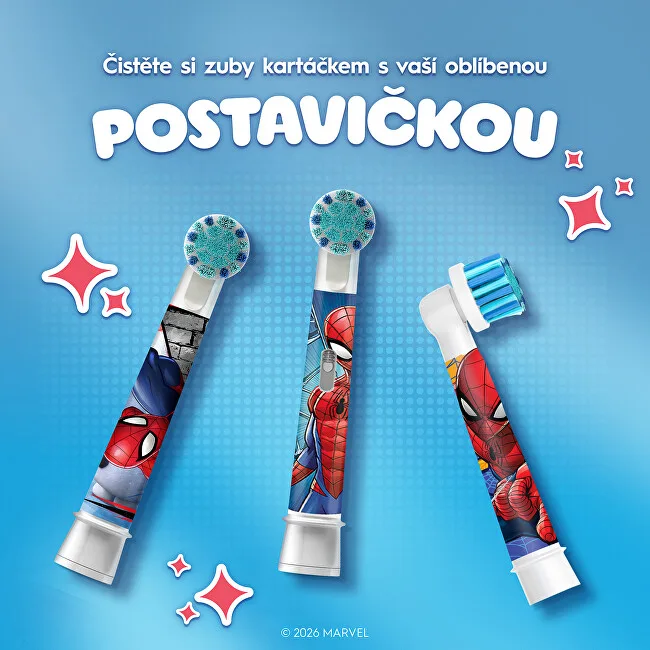 ORAL-B Kids Spiderman spare head 2 pcs. thumbnail 6