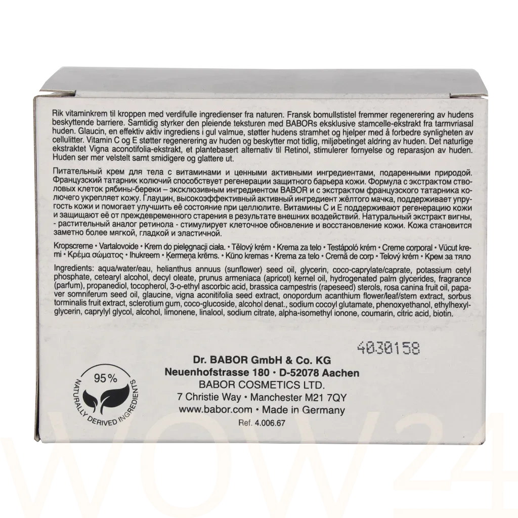 Babor Babor Spa Shaping Vitamin ACE Body Cream thumbnail 3