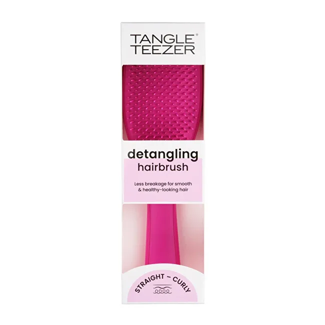 Tangle Teezer Ultimate Detangler Straight & Curly Electric Hair Brush Raspberry thumbnail 4