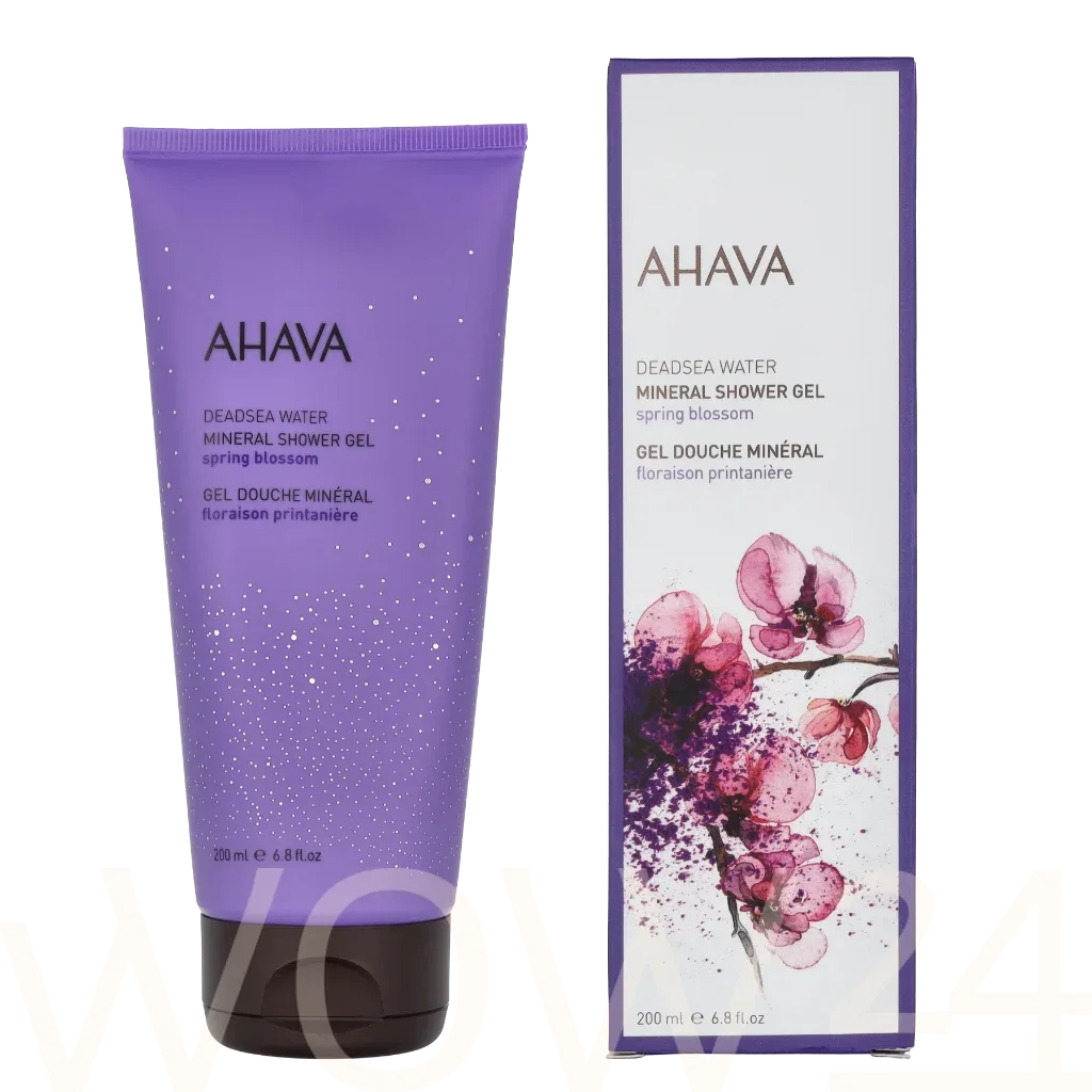 AHAVA Deadsea Water Mineral Shower Gel Spring Blossom thumbnail 4