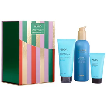 AHAVA Wave of Hydration Trio Set Ahava:  Dead Sea Water, Vegan, Hydrating, Hand Cream, 100 ml +  Dead Sea Water, Vegan, Cleansing and Hydrating, Shower Gel, For All Skin Types, 40 ml + Sea Kissed, Hydrating thumbnail 4