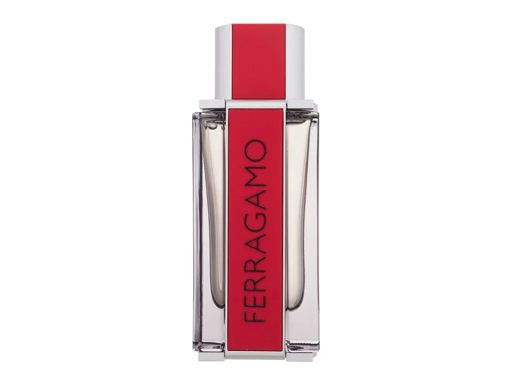 Ferragamo red leather