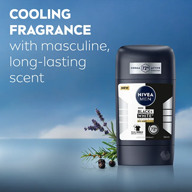 Nivea Solid antiperspirant B&W Epic Night Anti-Perspirant 50 ml thumbnail 4