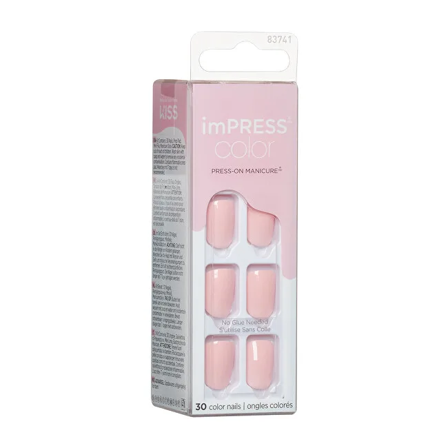 Kiss Kiss Self-adhesive nails imPRESS Color Pick Me Pink 30 pcs thumbnail 3