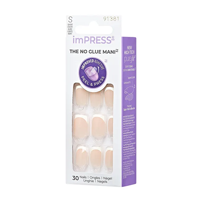 Kiss ImPRESS Nails Artificial Nails - Model 30 pcs thumbnail 2
