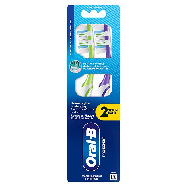 ORAL-B Pro-Expert Deep Clean Medium Toothbrush 2 pcs thumbnail 2
