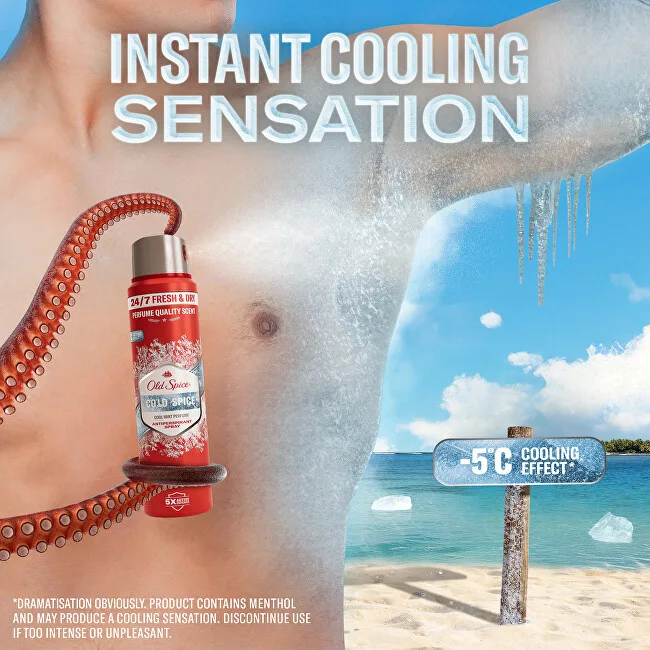 Old Spice Antiperspirant spray Cold Spice Antiperspirant 150 ml thumbnail 5