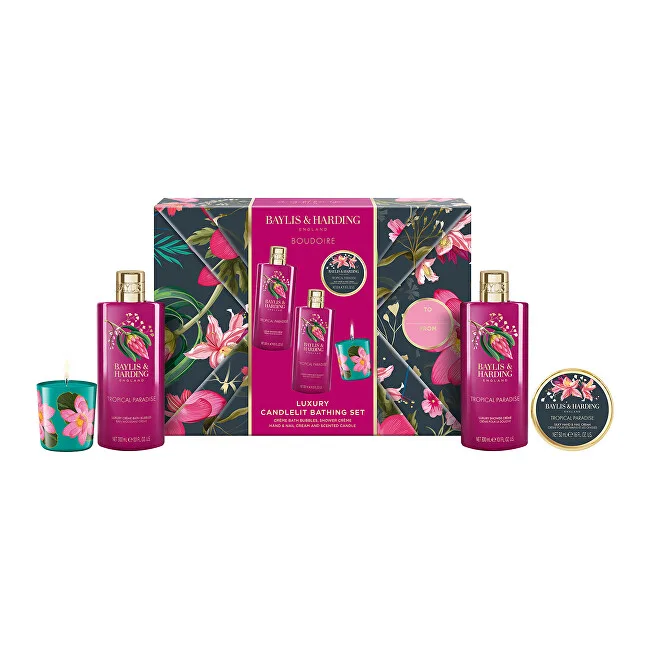 Baylis & Harding Boudoire body care gift set - Tropical Paradise Gift Set 4 pcs thumbnail 2