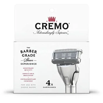 Cremo The Barber Grade replacement heads 4 pcs thumbnail 7