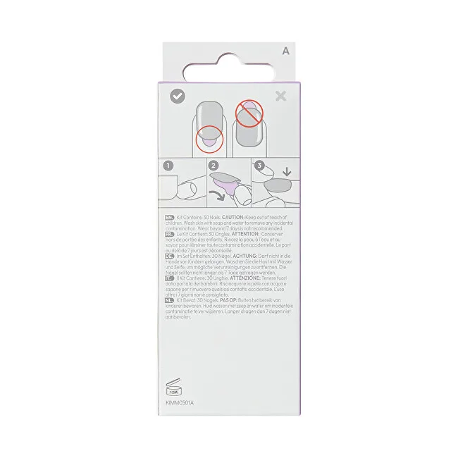 Kiss Self-adhesive nails imPRESS Nails - Glow Muse 30 pcs thumbnail 3