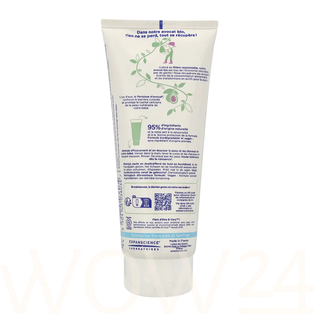 Mustela Bébé 2 in 1 Cleansing Gel thumbnail 3
