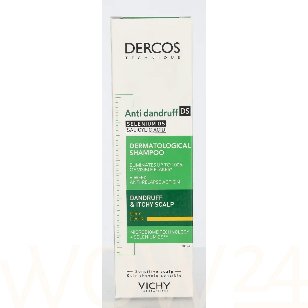 Vichy Dercos Anti-Dandruff Dermatological Shampoo Normal to Oily Hair thumbnail 3