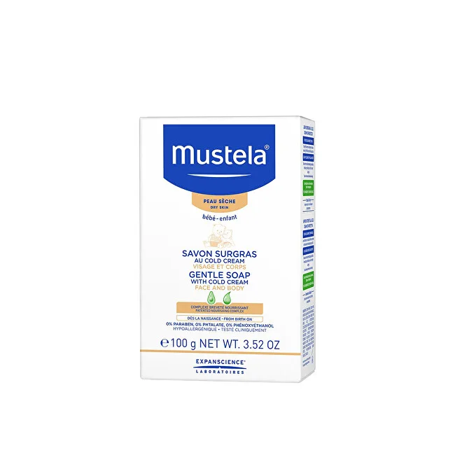 Mustela Bébé Gentle Soap With Cold Cream thumbnail 6