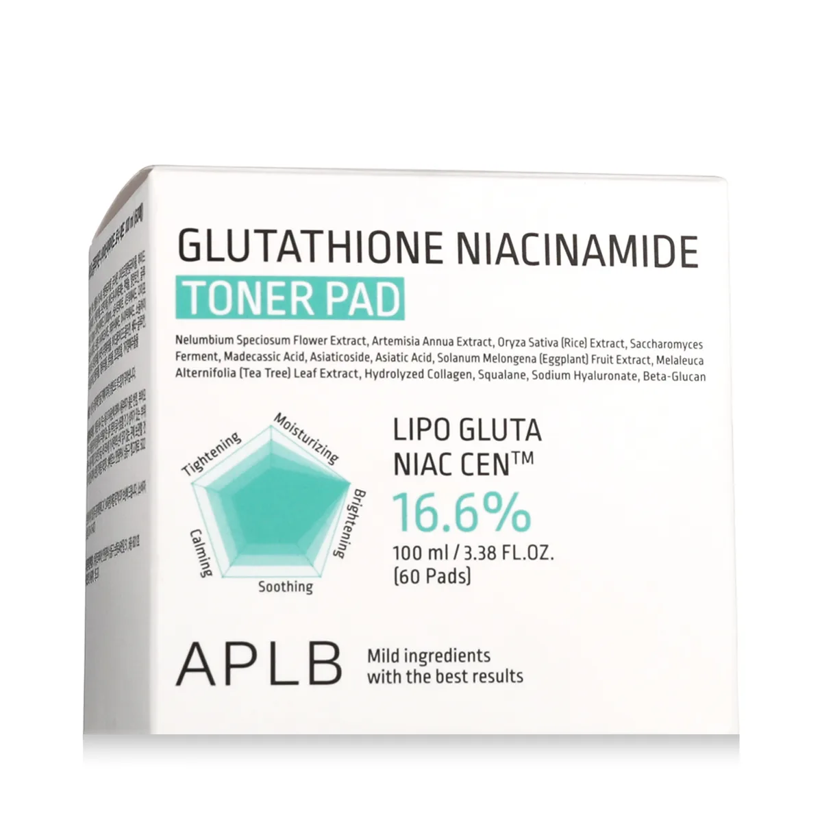 APLB Glutathione Niacinamide Toner Pad thumbnail 2