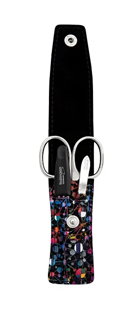 DuKaS Travel manicure set 3-piece black colorful PL 872 thumbnail 3