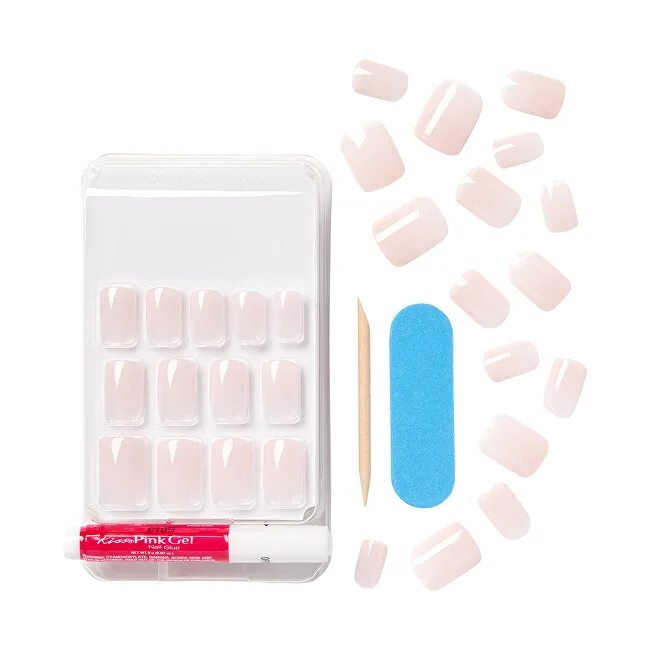 Kiss Kiss Gel nails Bare-But-Better Nails Nudies 28 pcs thumbnail 3