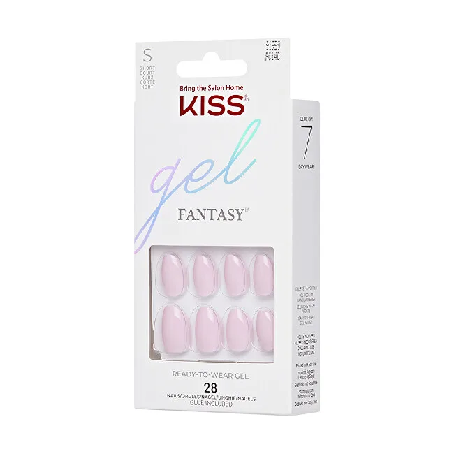Kiss Artificial nails Gel Fantasy Nails - Pure Love 28 pcs thumbnail 2