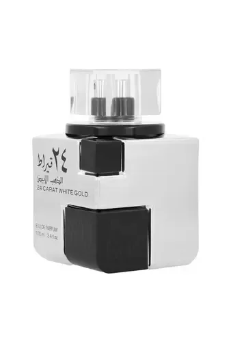 Lattafa perfumes 24 carat white gold thumbnail 5