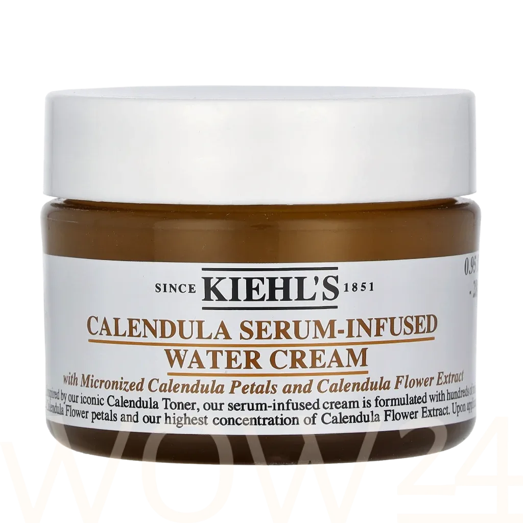 Calendula serum-infused water cream