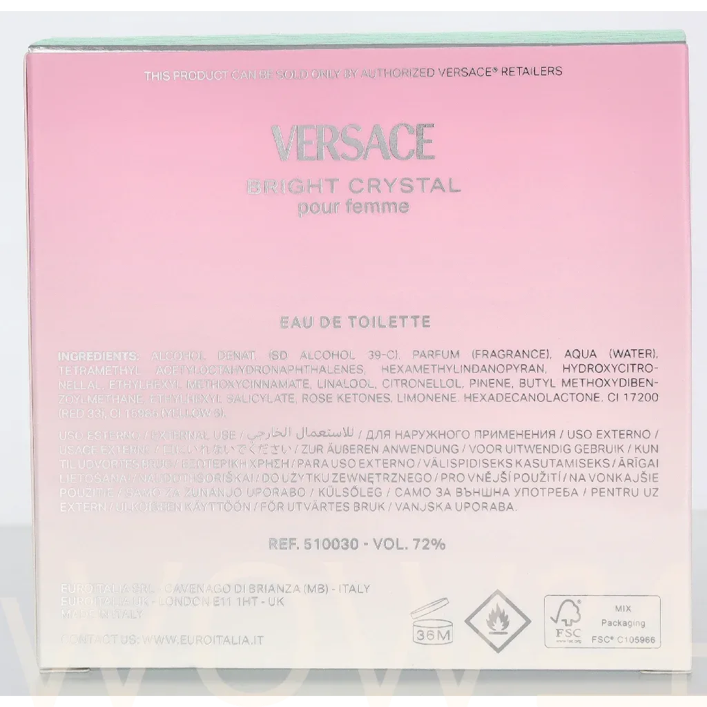 Versace Bright Crystal - EDT thumbnail 3