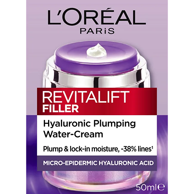 L'Oréal Paris  Hydrating cream Filler Hyaluronic Plumping Water-Cream 50 ml thumbnail 2