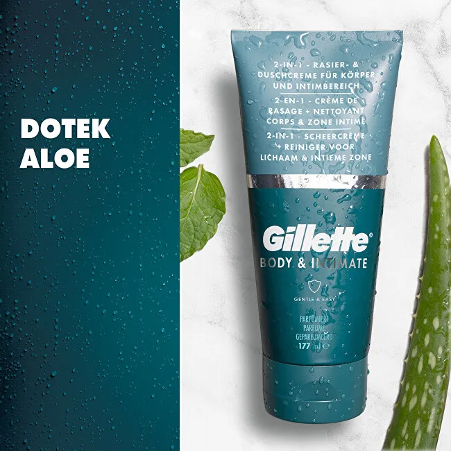 Gillette Body & Intimate Shave Cream + Cleanser 2in1 177 ml thumbnail 6