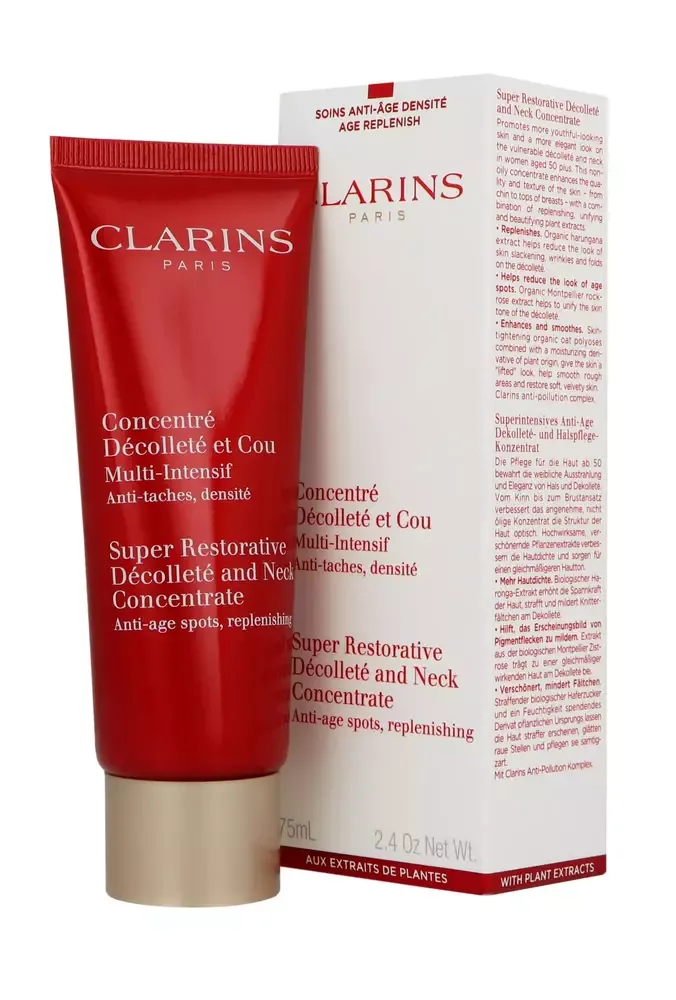 Clarins Super Restorative Décolleté and Neck Concentrate thumbnail 3