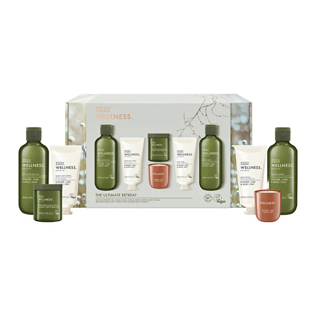 Baylis & Harding Ginger, Lime & Basil Leaf Body Care Gift Set with Candle 6 pcs thumbnail 2