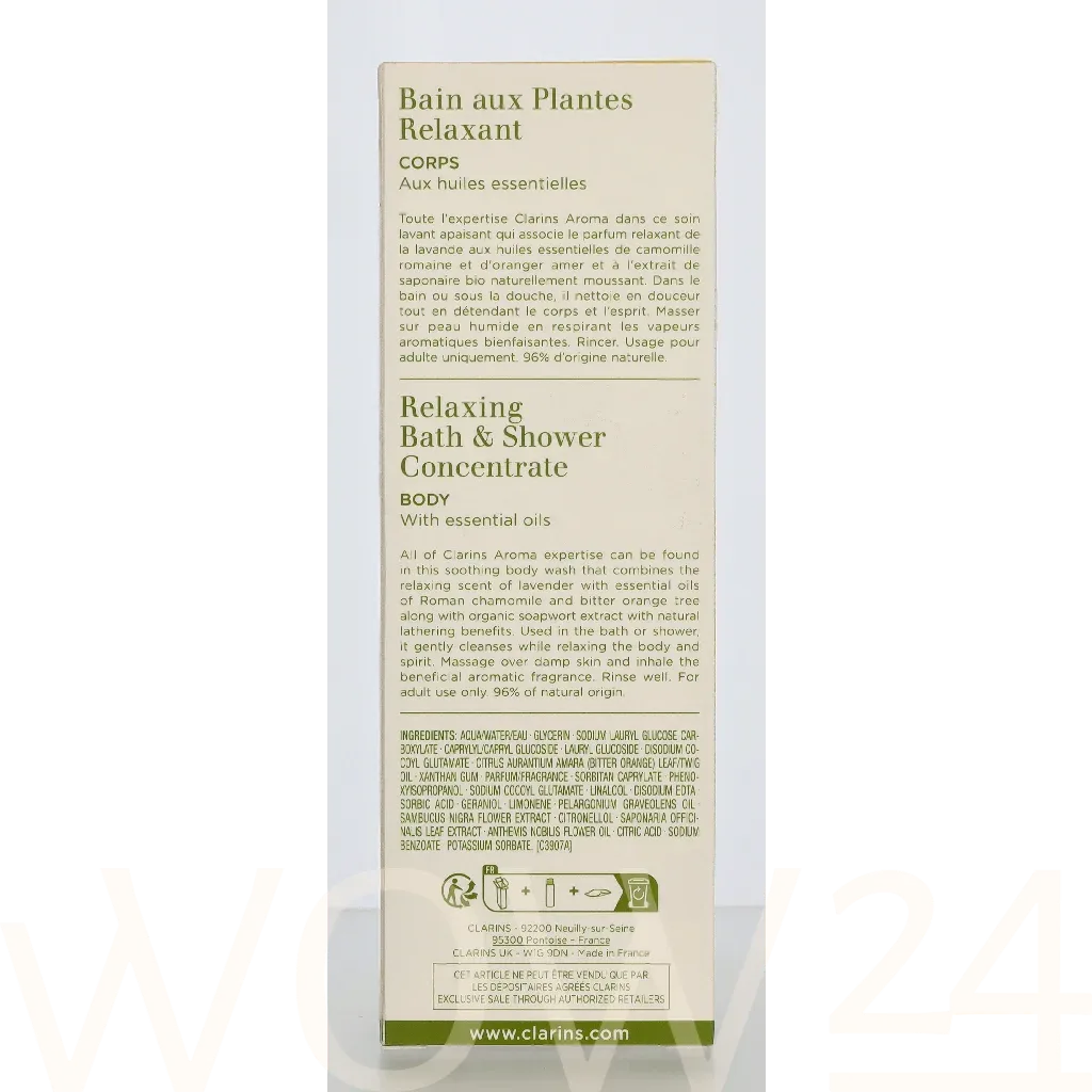 Clarins Aroma Relaxing Bath & Shower Concentrate thumbnail 3
