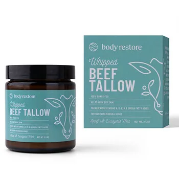 Body Restore Eucalyptus and Mint Whipped Beef Tallow Body Cream 71 g thumbnail 5