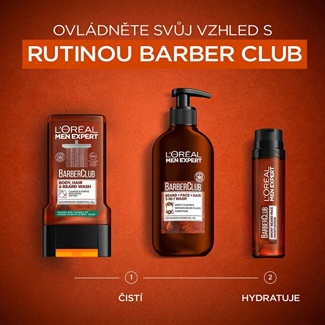 Loreal Men Expert Barber Club Body, Hair & Beard Wash thumbnail 5