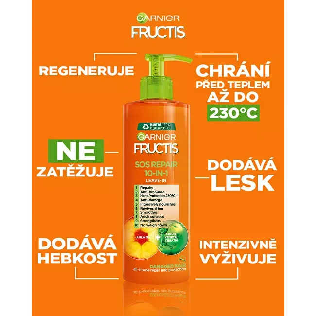 Garnier Fructis SOS Damage Eraser Keratin Filler 10-In-1 Leave-In thumbnail 3