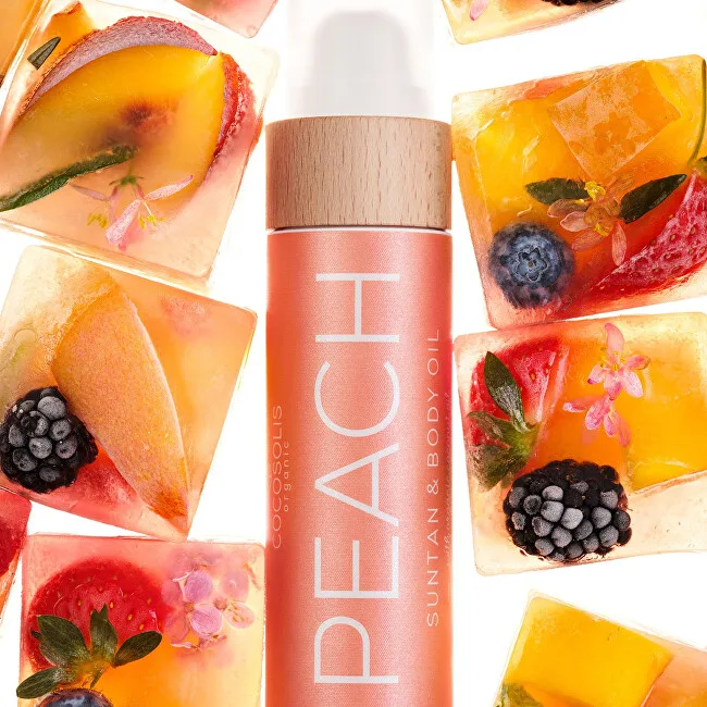 Cocosolis Suntan & Body Oil Peach thumbnail 3