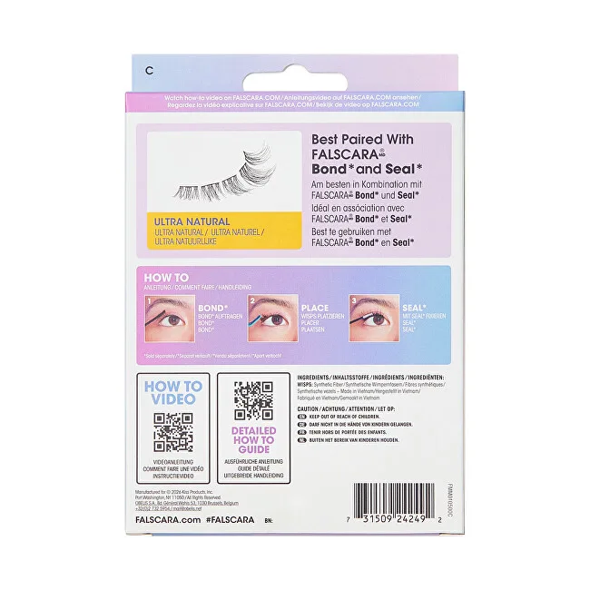 Kiss Falscara Mega Multipack 01 Lashes thumbnail 4