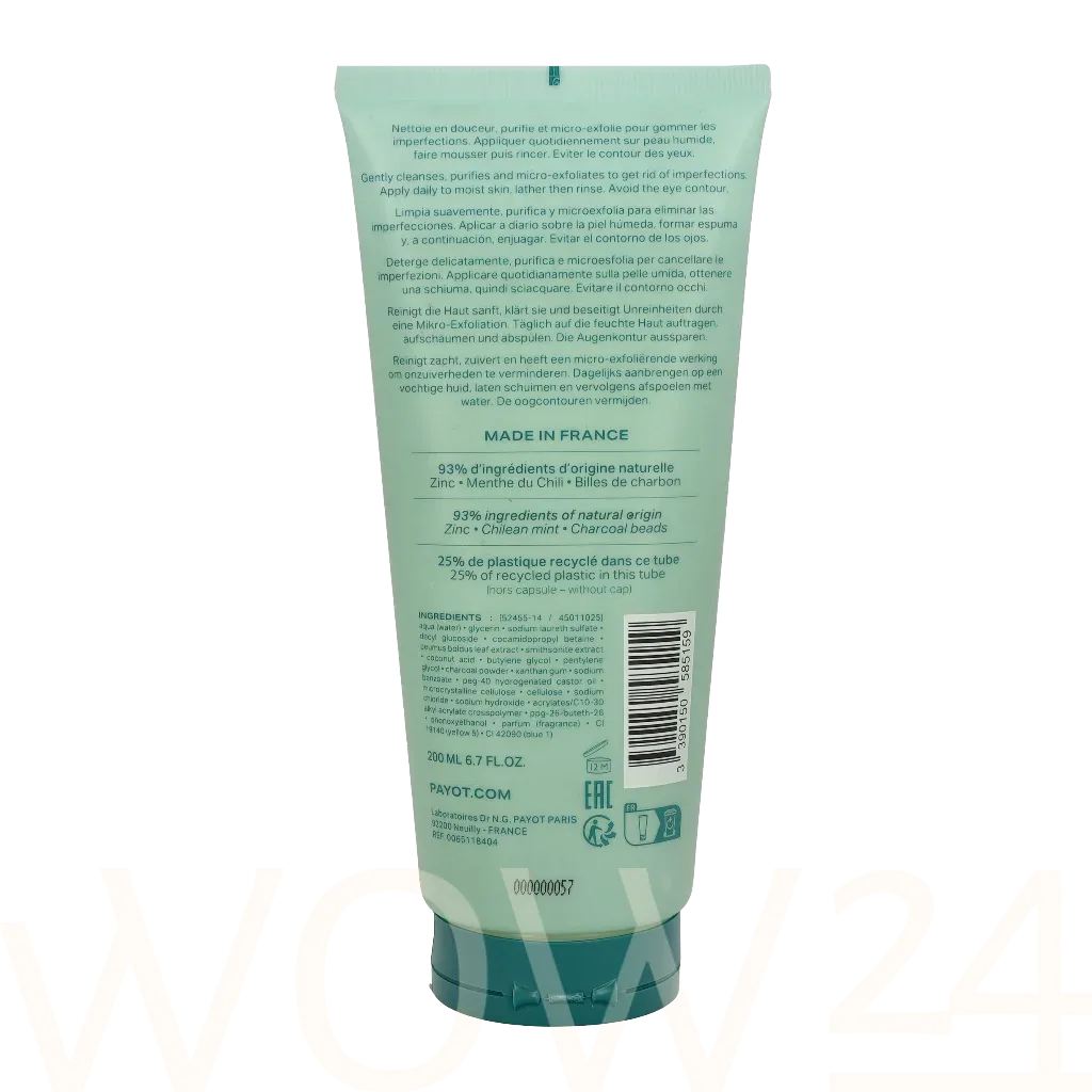 Payot Pate Grise Purifying Foaming Gel Cleanser thumbnail 3