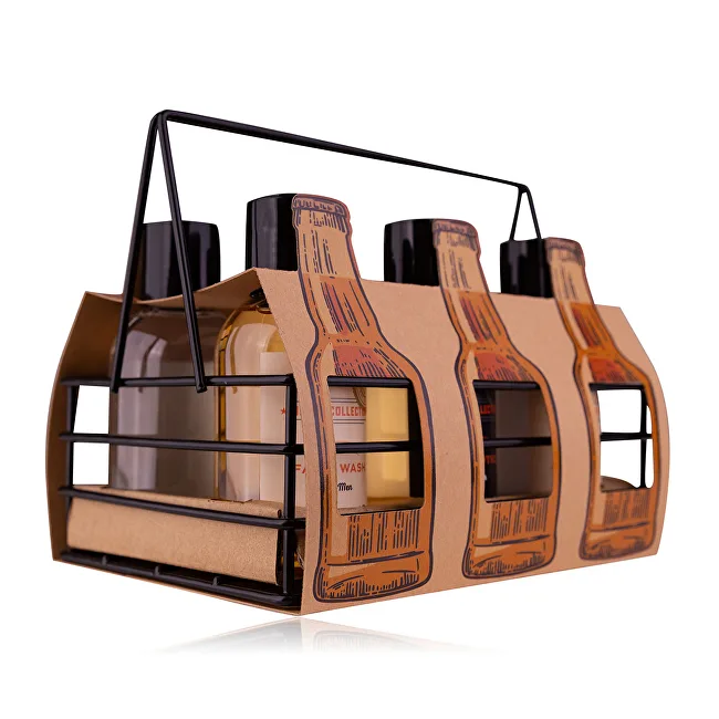 Accentra MEN'S COLLECTION gift set, six-pack in a wire basket, thumbnail 3
