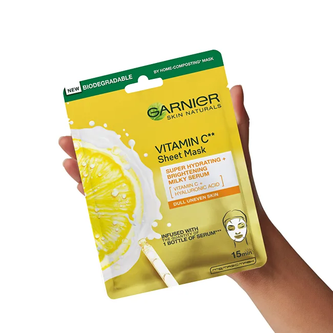 Garnier Skin Naturals Vitamin C Sheet Mask thumbnail 8