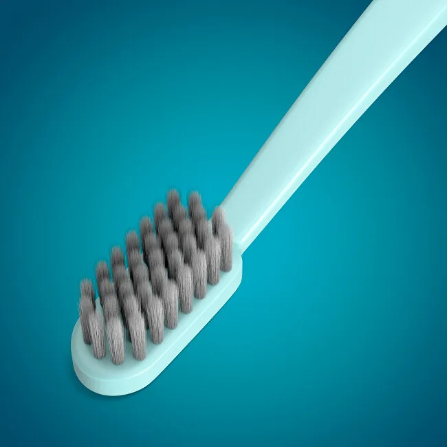 MEDIBLANC Toothbrush with silver bristles 4 pcs thumbnail 5