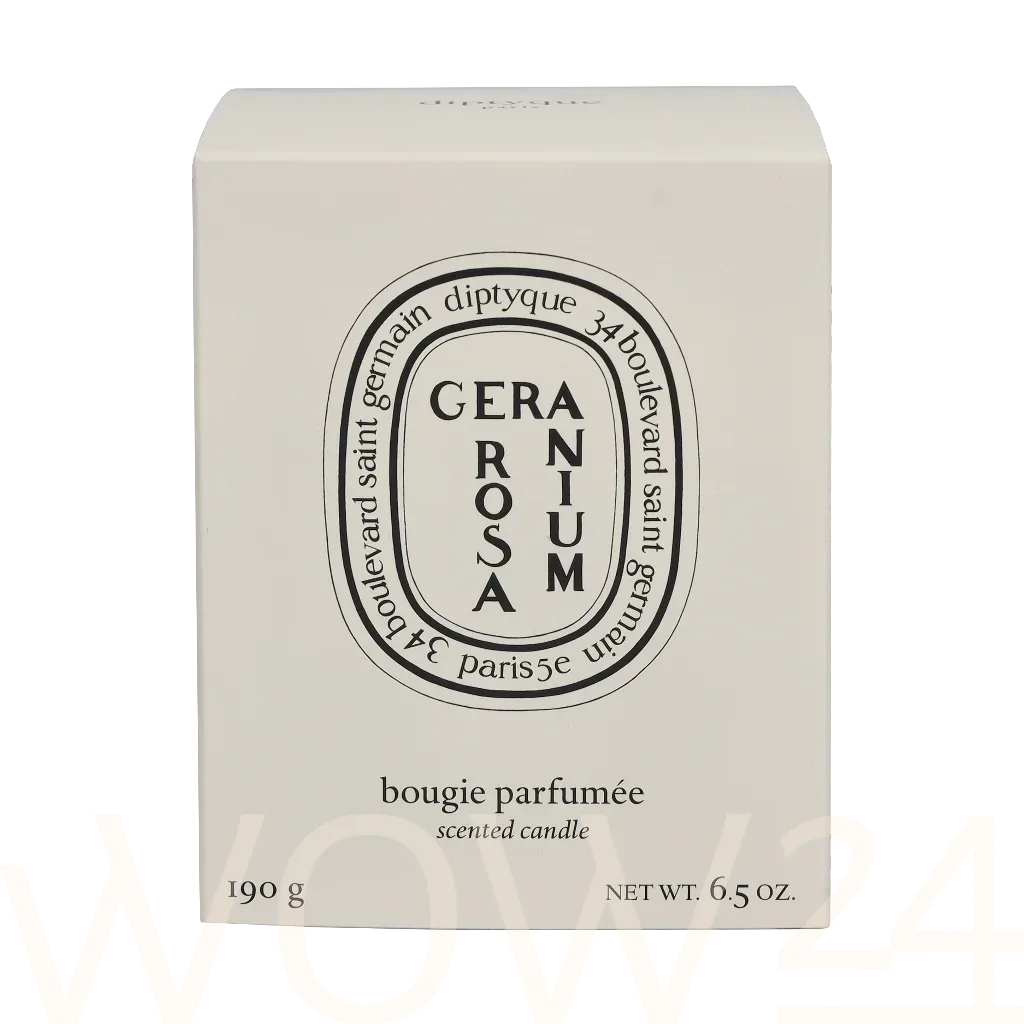 Diptyque Diptyque Geranium Rosa Scented Candle thumbnail 2