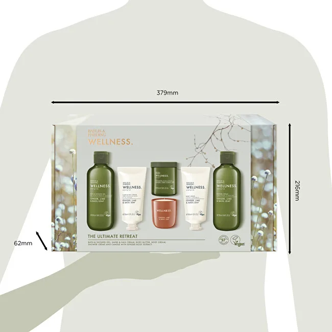 Baylis & Harding Ginger, Lime & Basil Leaf Body Care Gift Set with Candle 6 pcs thumbnail 5