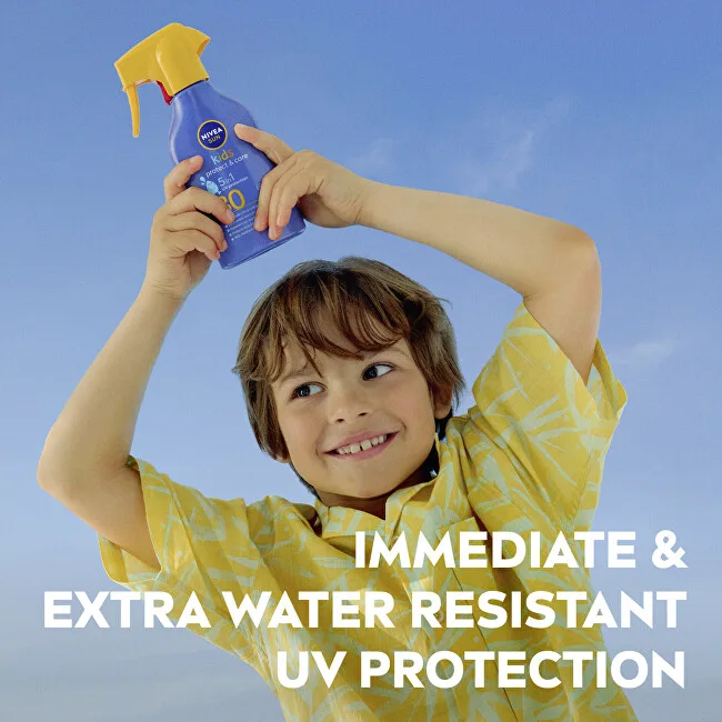 Nivea Sunscreen spray SPF 30 Kids Protect & Care Spray 250 ml thumbnail 4
