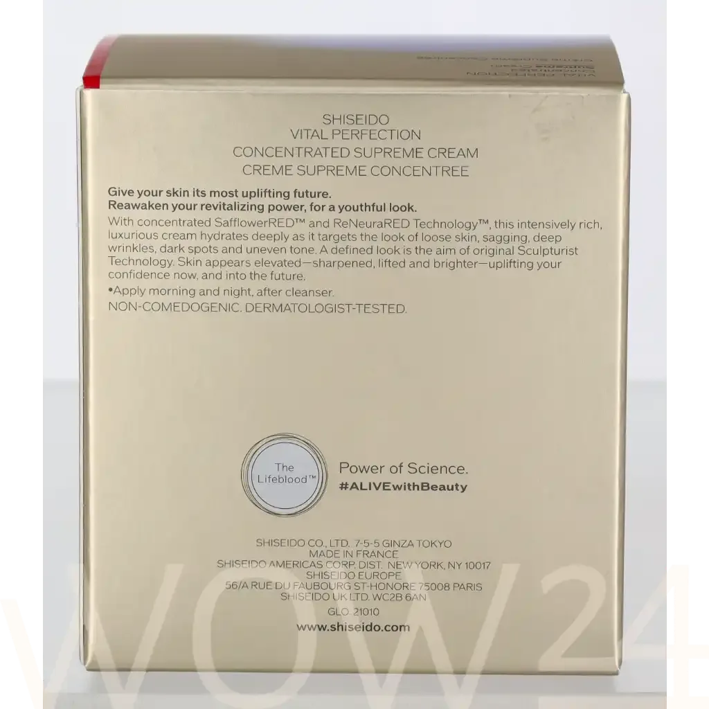 Shiseido Vital Perfection Concentrated Supreme Cream thumbnail 3