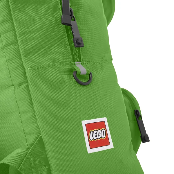 LEGO 1x2 kaladėlės formos kuprinė, ryškiai žalia thumbnail 5