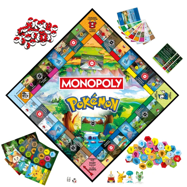  Žaidimas „Monopolis: Pokemonai“, estų/latvių k. thumbnail 2
