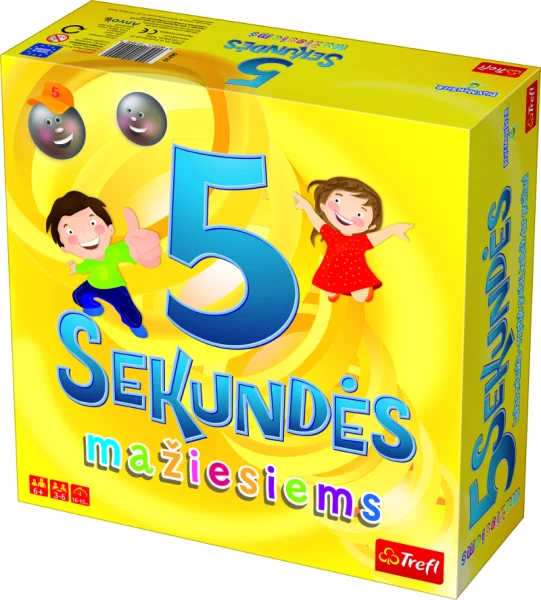 TREFL Žaidimas mažiesiems „5 sekundės“ (Lietuvių kalba)