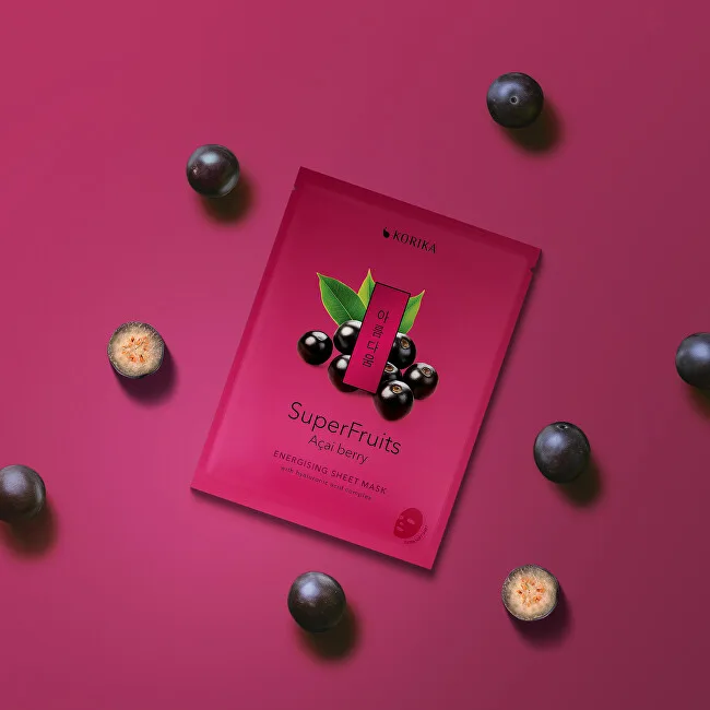 KORIKA Energising Sheet Mask Superfruits Acai Berry (Energising Sheet Mask) 25 g thumbnail 3