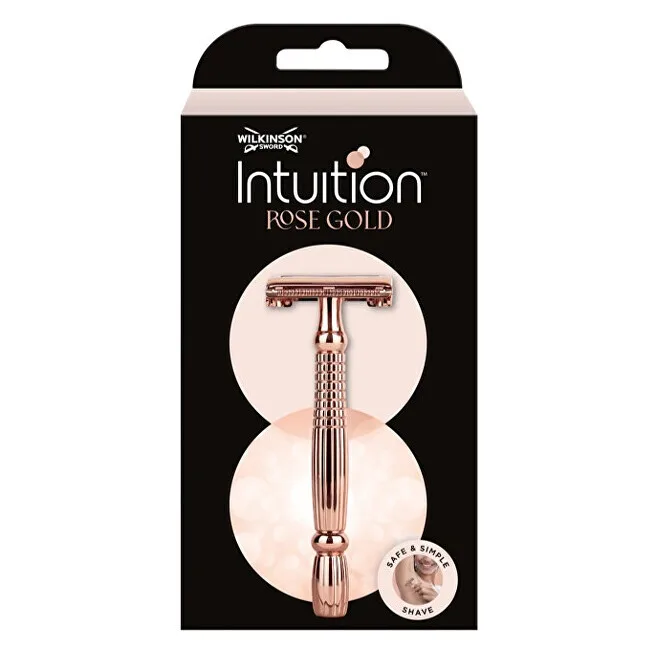 Wilkinson Sword Women´s metal razor Intuition Double Edge Rose Gold (Razor) + 10 blades thumbnail 2